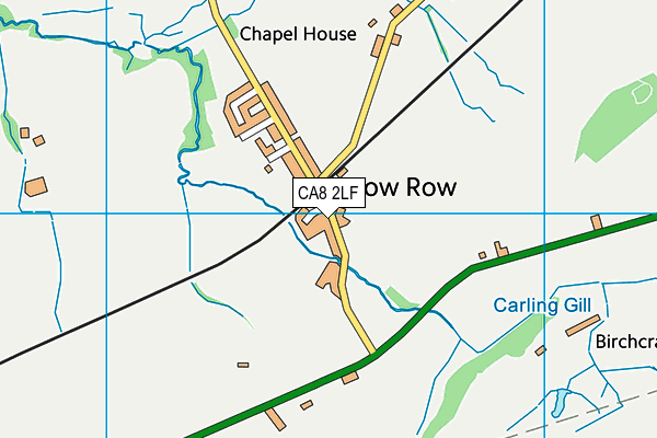 CA8 2LF map - OS VectorMap District (Ordnance Survey)