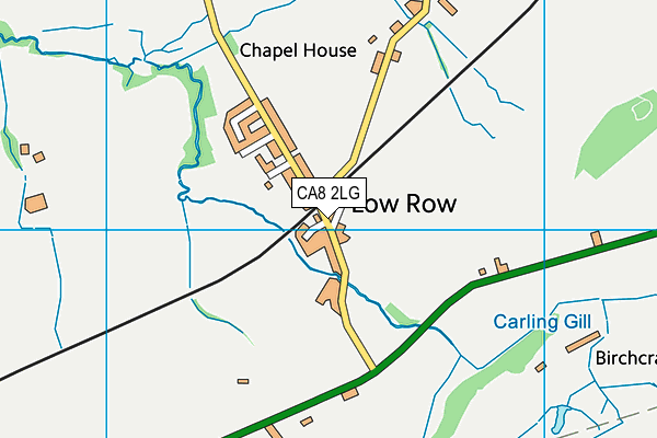 CA8 2LG map - OS VectorMap District (Ordnance Survey)