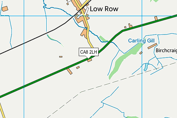 CA8 2LH map - OS VectorMap District (Ordnance Survey)