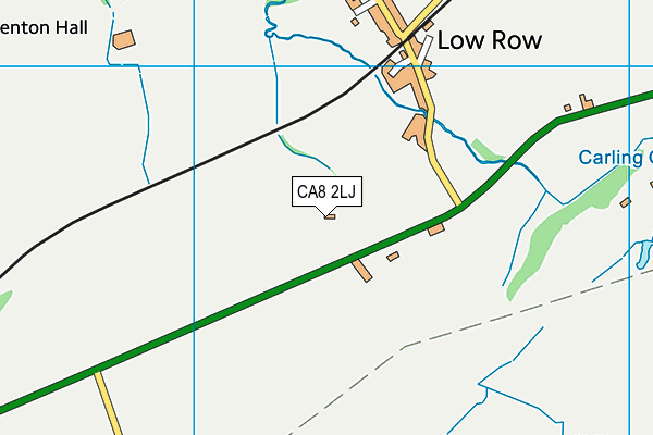 CA8 2LJ map - OS VectorMap District (Ordnance Survey)