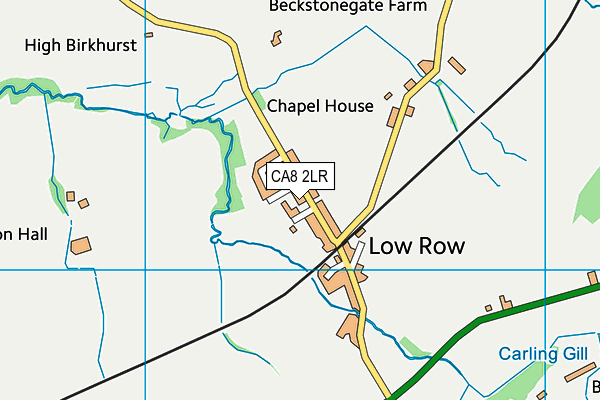 CA8 2LR map - OS VectorMap District (Ordnance Survey)