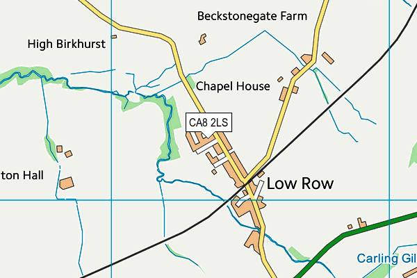 CA8 2LS map - OS VectorMap District (Ordnance Survey)