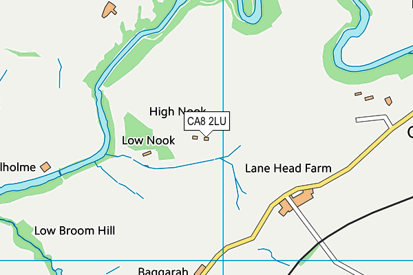 CA8 2LU map - OS VectorMap District (Ordnance Survey)