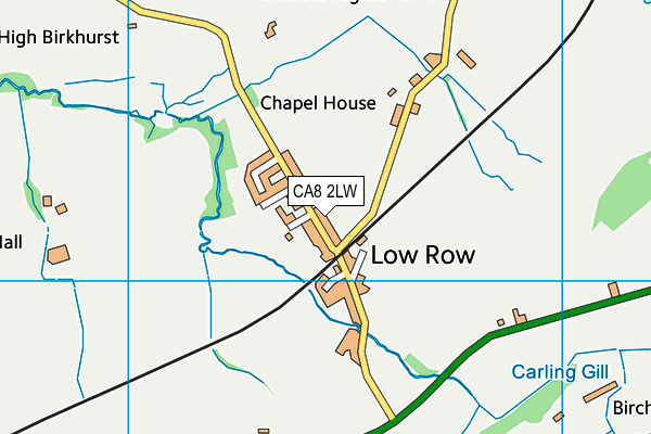 CA8 2LW map - OS VectorMap District (Ordnance Survey)