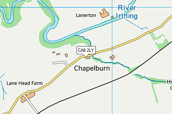 CA8 2LY map - OS VectorMap District (Ordnance Survey)