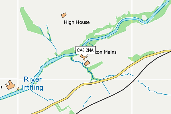 CA8 2NA map - OS VectorMap District (Ordnance Survey)