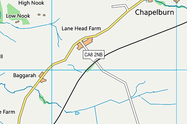 CA8 2NB map - OS VectorMap District (Ordnance Survey)