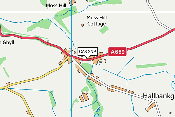 CA8 2NP map - OS VectorMap District (Ordnance Survey)