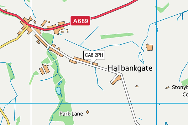 CA8 2PH map - OS VectorMap District (Ordnance Survey)