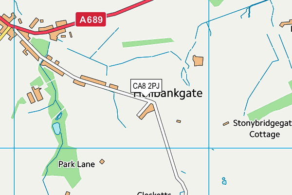 CA8 2PJ map - OS VectorMap District (Ordnance Survey)