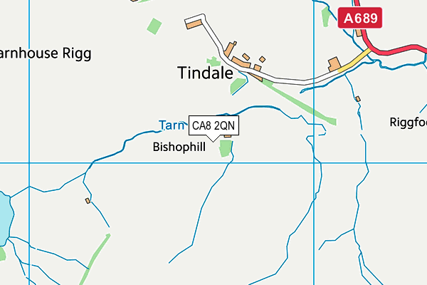 CA8 2QN map - OS VectorMap District (Ordnance Survey)