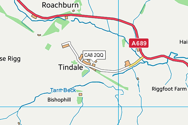 CA8 2QQ map - OS VectorMap District (Ordnance Survey)