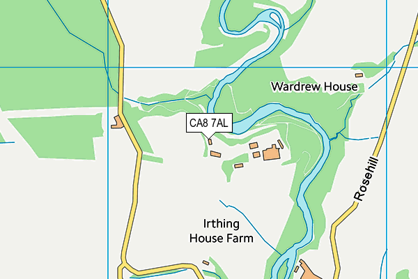 CA8 7AL map - OS VectorMap District (Ordnance Survey)
