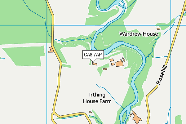 CA8 7AP map - OS VectorMap District (Ordnance Survey)
