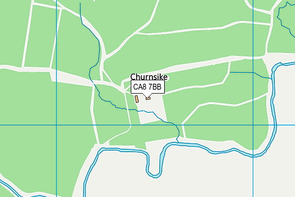 CA8 7BB map - OS VectorMap District (Ordnance Survey)