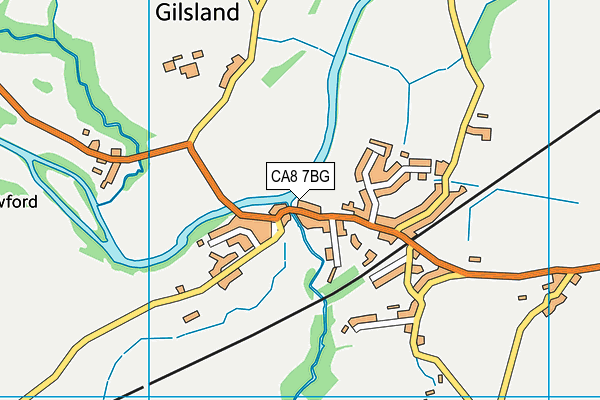 CA8 7BG map - OS VectorMap District (Ordnance Survey)