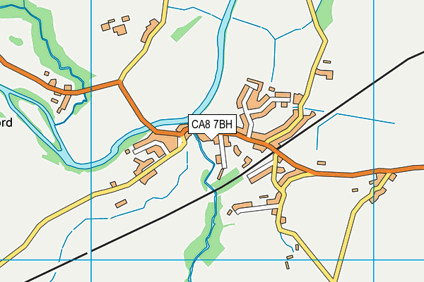 CA8 7BH map - OS VectorMap District (Ordnance Survey)