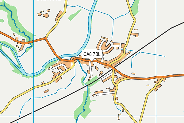 CA8 7BL map - OS VectorMap District (Ordnance Survey)