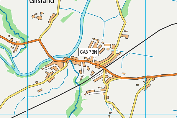 CA8 7BN map - OS VectorMap District (Ordnance Survey)