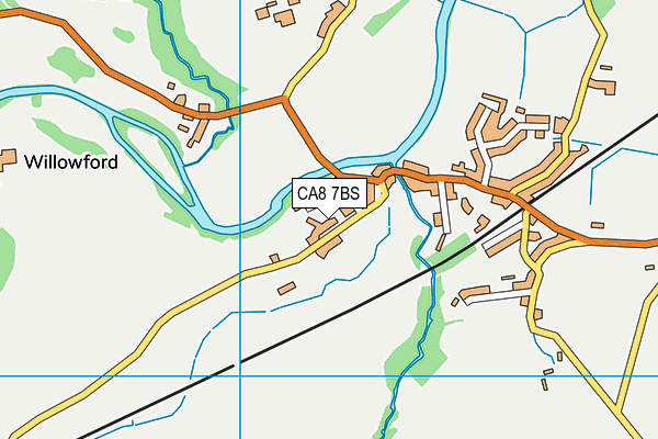 CA8 7BS map - OS VectorMap District (Ordnance Survey)