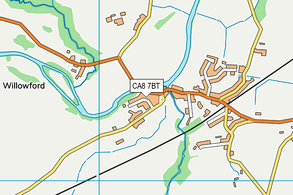 CA8 7BT map - OS VectorMap District (Ordnance Survey)