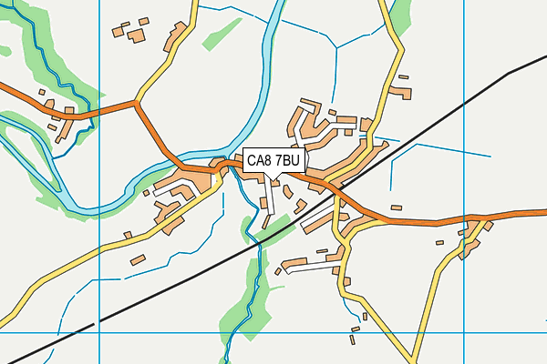 CA8 7BU map - OS VectorMap District (Ordnance Survey)