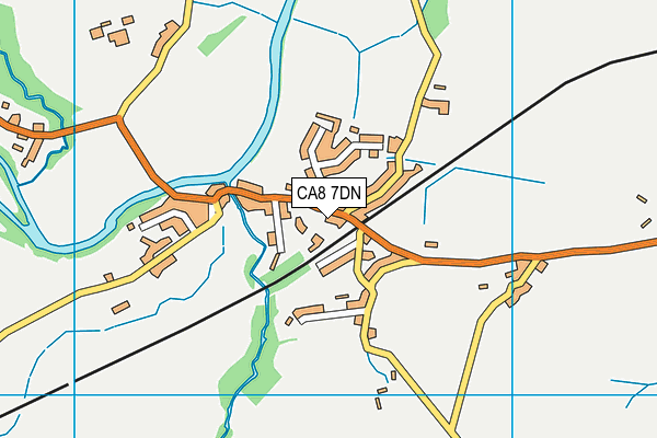 CA8 7DN map - OS VectorMap District (Ordnance Survey)