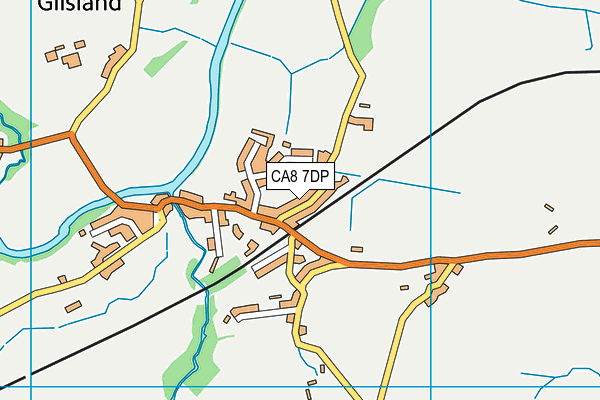 CA8 7DP map - OS VectorMap District (Ordnance Survey)