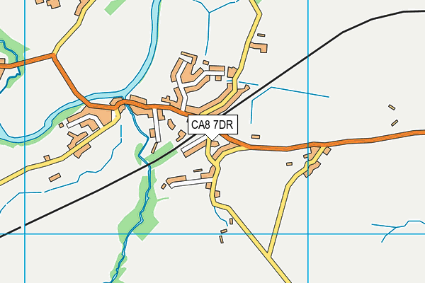 CA8 7DR map - OS VectorMap District (Ordnance Survey)