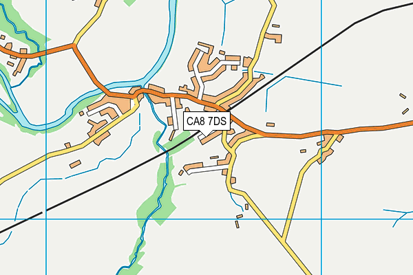 CA8 7DS map - OS VectorMap District (Ordnance Survey)