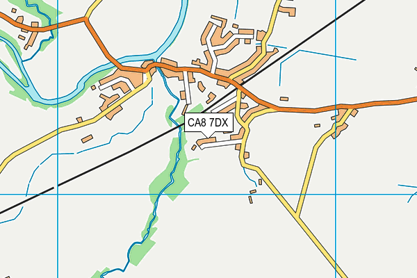 CA8 7DX map - OS VectorMap District (Ordnance Survey)