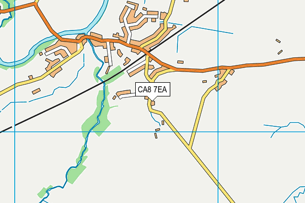 CA8 7EA map - OS VectorMap District (Ordnance Survey)