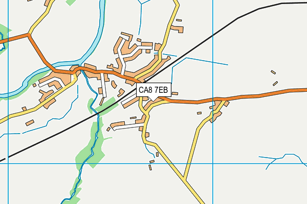 CA8 7EB map - OS VectorMap District (Ordnance Survey)