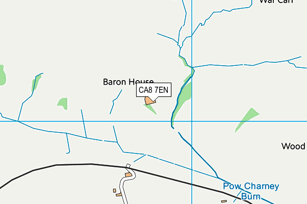 CA8 7EN map - OS VectorMap District (Ordnance Survey)