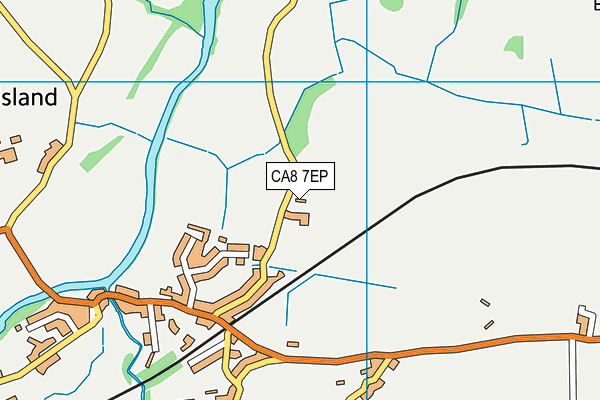 CA8 7EP map - OS VectorMap District (Ordnance Survey)