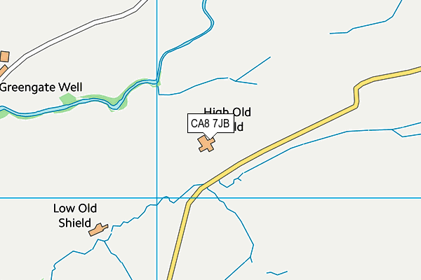 CA8 7JB map - OS VectorMap District (Ordnance Survey)