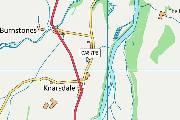 CA8 7PB map - OS VectorMap District (Ordnance Survey)