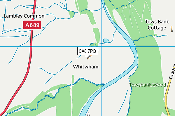 CA8 7PQ map - OS VectorMap District (Ordnance Survey)
