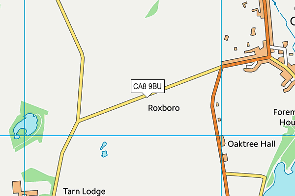 CA8 9BU map - OS VectorMap District (Ordnance Survey)