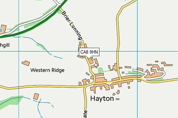 CA8 9HN map - OS VectorMap District (Ordnance Survey)