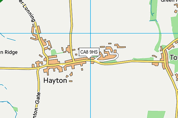 CA8 9HS map - OS VectorMap District (Ordnance Survey)