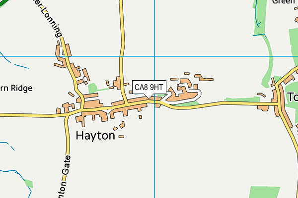 CA8 9HT map - OS VectorMap District (Ordnance Survey)