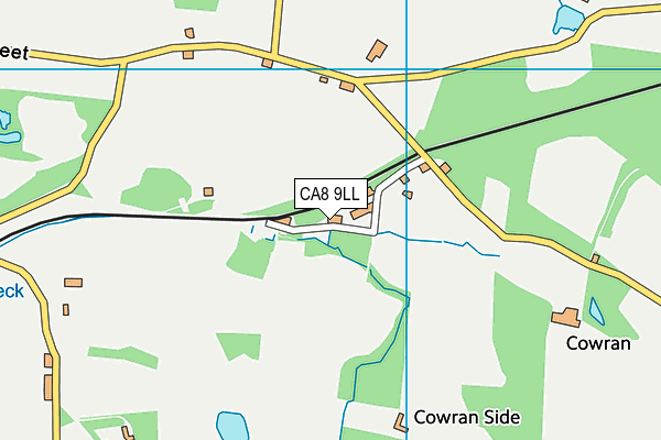 CA8 9LL map - OS VectorMap District (Ordnance Survey)