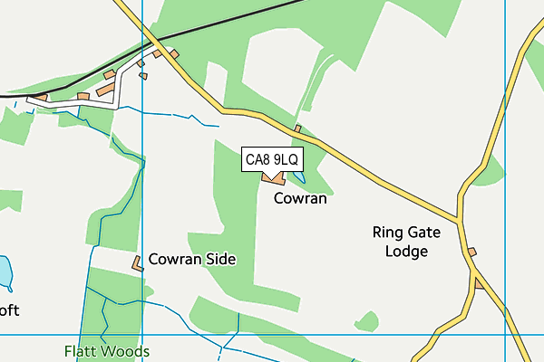 CA8 9LQ map - OS VectorMap District (Ordnance Survey)