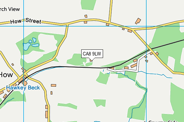 CA8 9LW map - OS VectorMap District (Ordnance Survey)