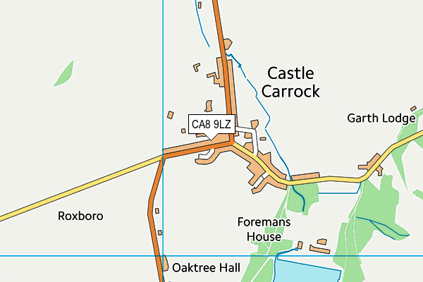 CA8 9LZ map - OS VectorMap District (Ordnance Survey)