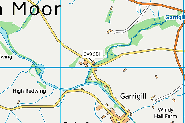 CA9 3DH map - OS VectorMap District (Ordnance Survey)
