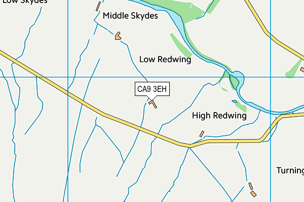 CA9 3EH map - OS VectorMap District (Ordnance Survey)