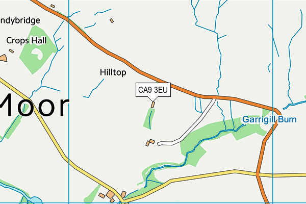 CA9 3EU map - OS VectorMap District (Ordnance Survey)