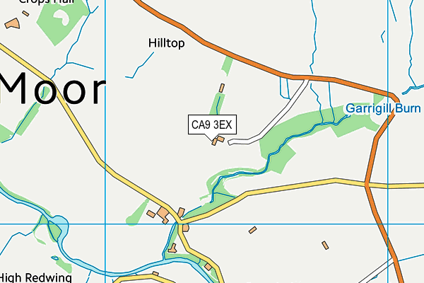 CA9 3EX map - OS VectorMap District (Ordnance Survey)